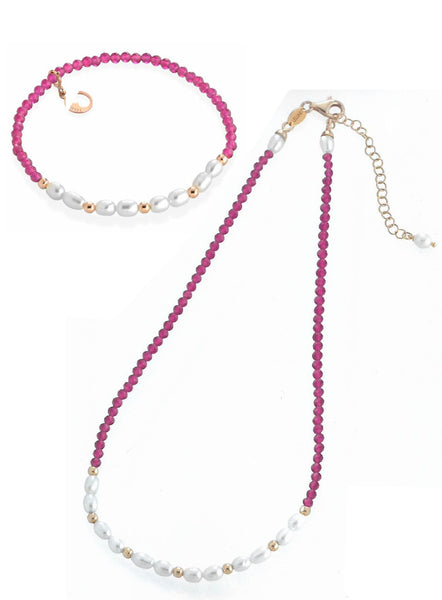 Completo donna Collana - bracciale Glamour 377.1